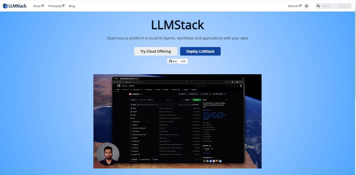 LLMStack Vorschau